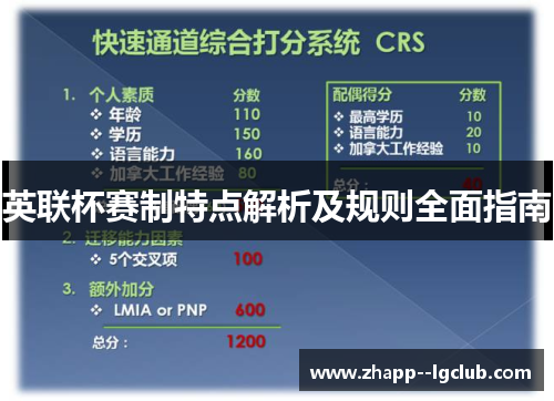 英联杯赛制特点解析及规则全面指南 英联杯赛制特点解析及规则全面指南