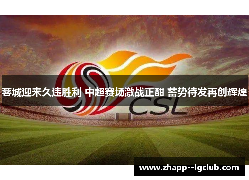 蓉城迎来久违胜利 中超赛场激战正酣 蓄势待发再创辉煌 蓉城迎来久违胜利 中超赛场激战正酣 蓄势待发再创辉煌